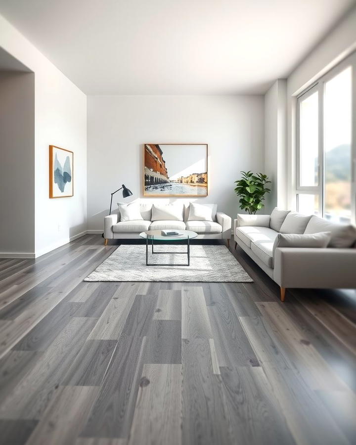 Gray Wood Floors - 30 Wood Floor Ideas