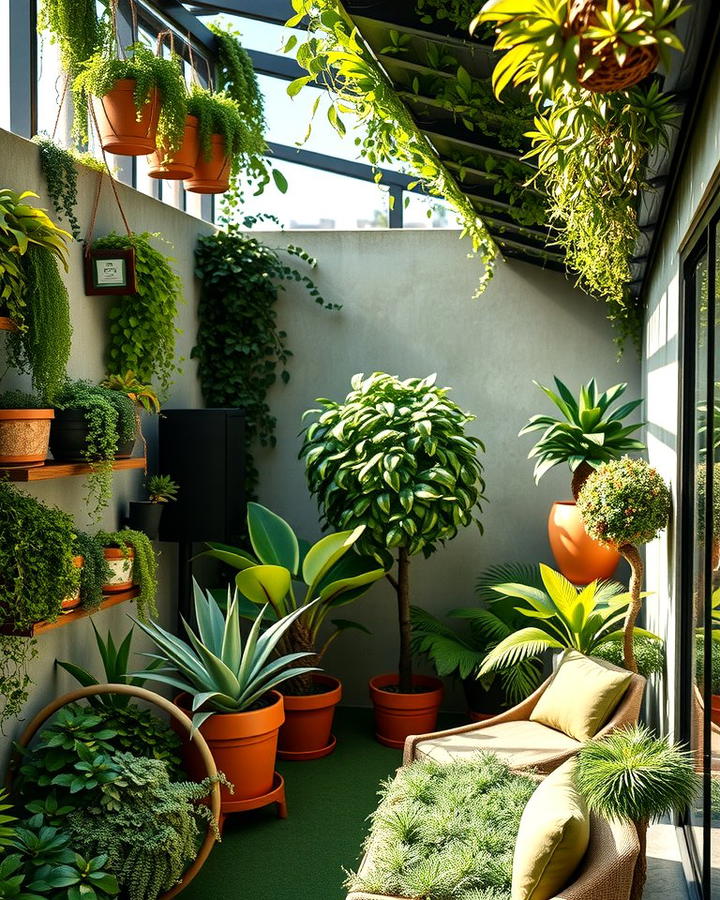 Green Oasis Terrace - 25 Terrace Design Ideas