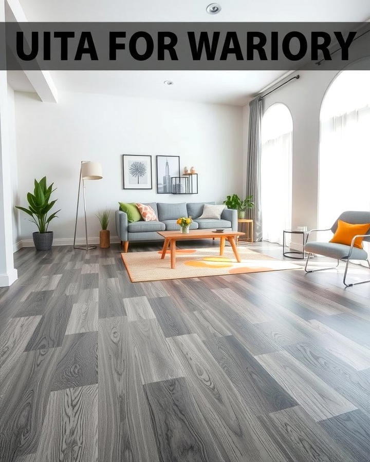 Grey Laminate Flooring for Budget Friendly Style - 30 grey flooring living room ideas