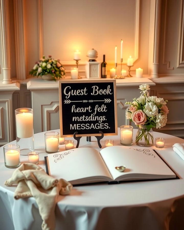 Guest Book Sign - 30 Wedding Sign Ideas