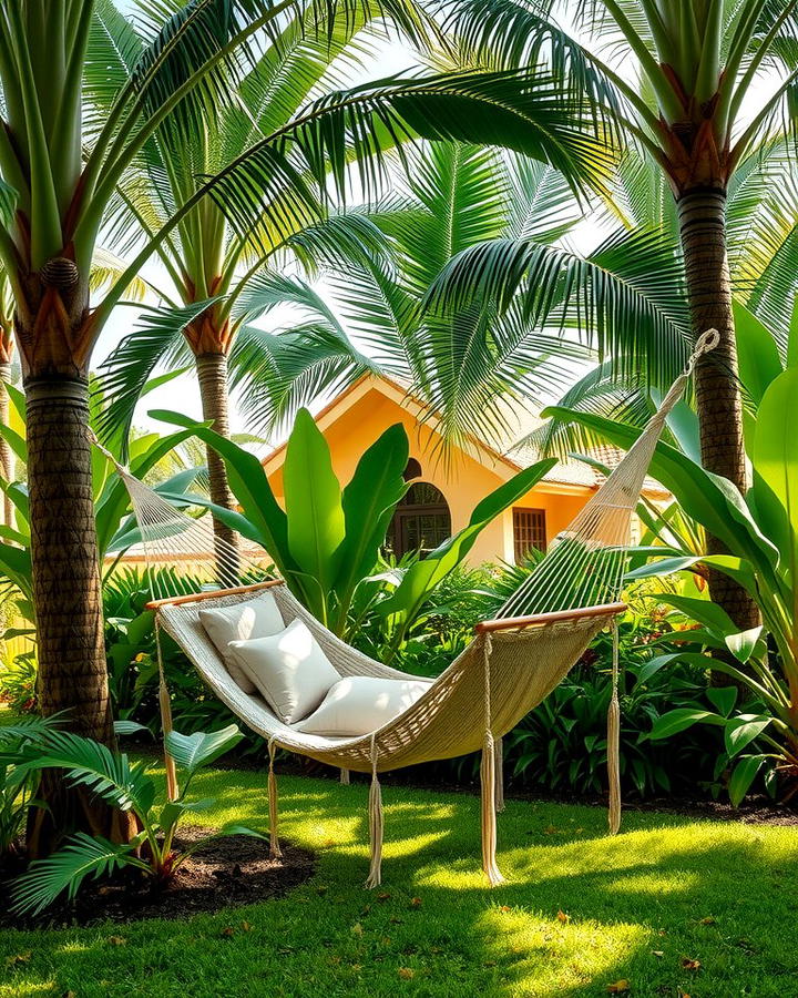 Hammock Retreat - 25 Tropical Garden Ideas