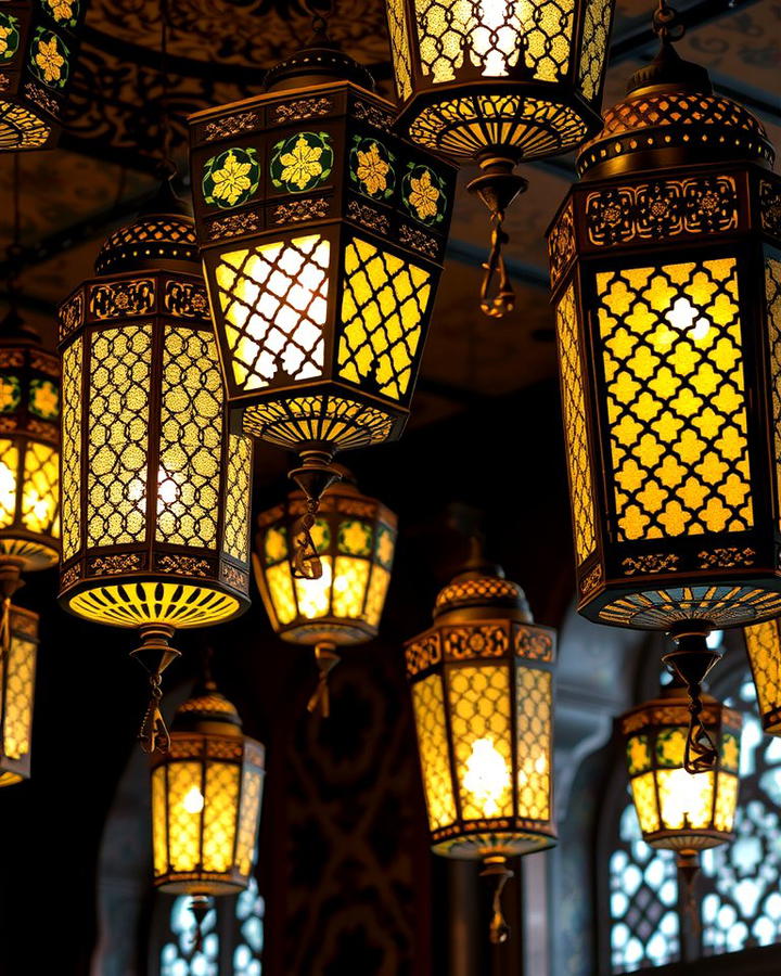 Handcrafted Moroccan Lanterns - 25 Moroccan Themed Bedroom Ideas