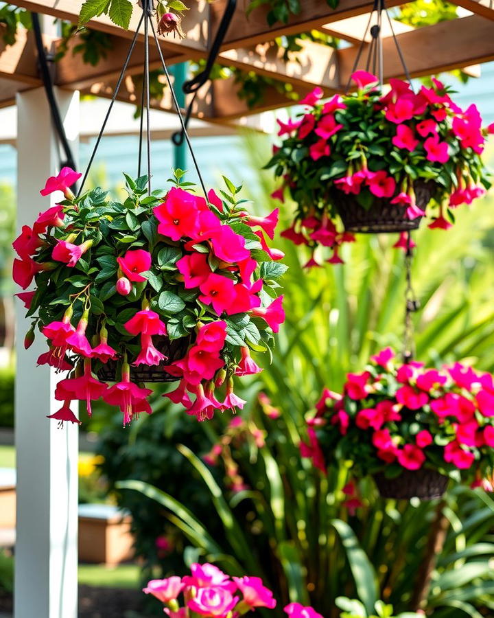 Hanging Basket Displays - 25 Shady Garden Ideas