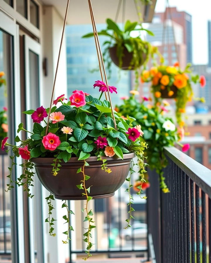 Hanging Basket Gardens - 25 Urban Garden Ideas