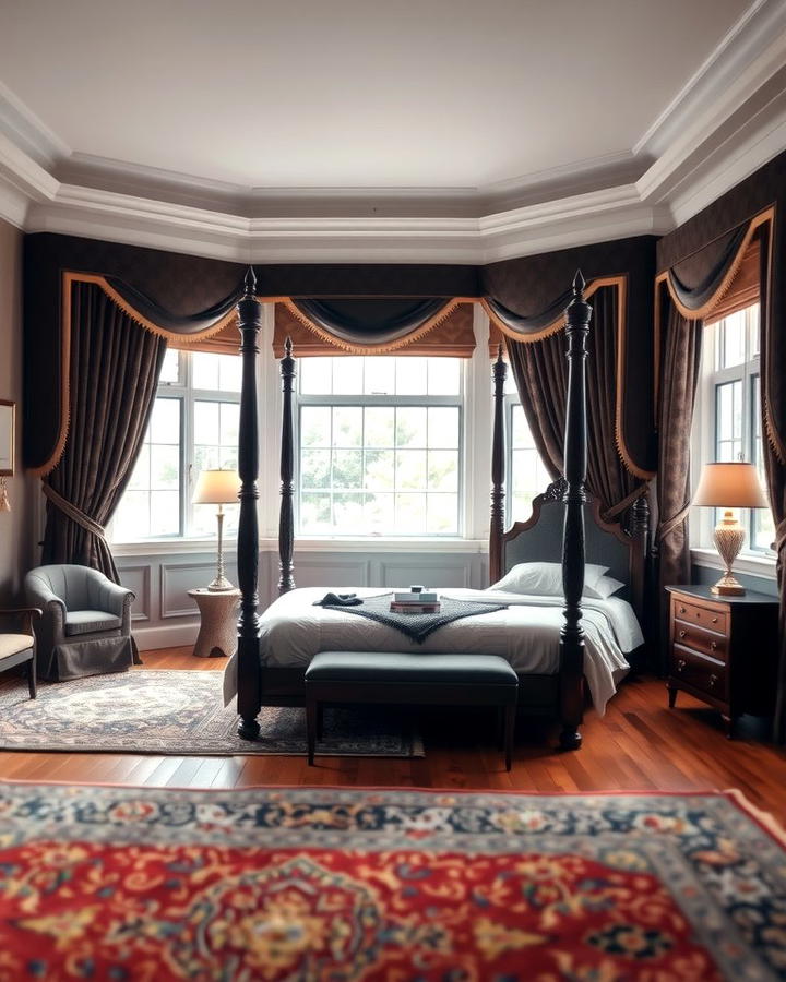 Heavy Draperies and Curtains - 25 Traditional Interior Design Ideas