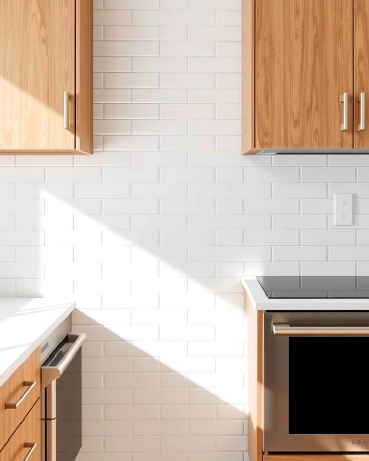 Herringbone Layout - 25 Modern Kitchen Backsplash Ideas