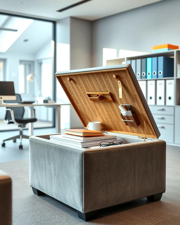 Hidden Storage Furniture - 25 Office Storage Ideas