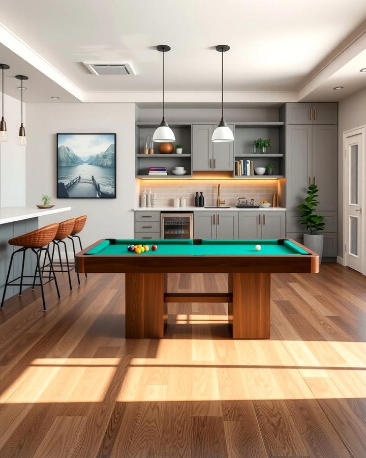 Home Bar and Pool Table Room - 25 Pool Table Room Ideas