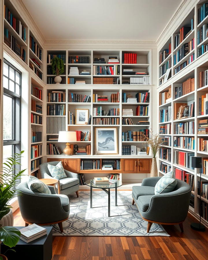 Home Library Haven - 25 Morning Room Ideas