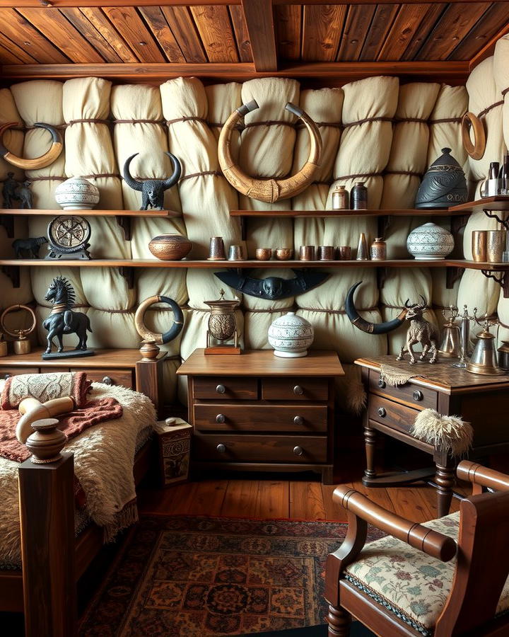 Horn Accessories - 25 Viking Bedroom Ideas