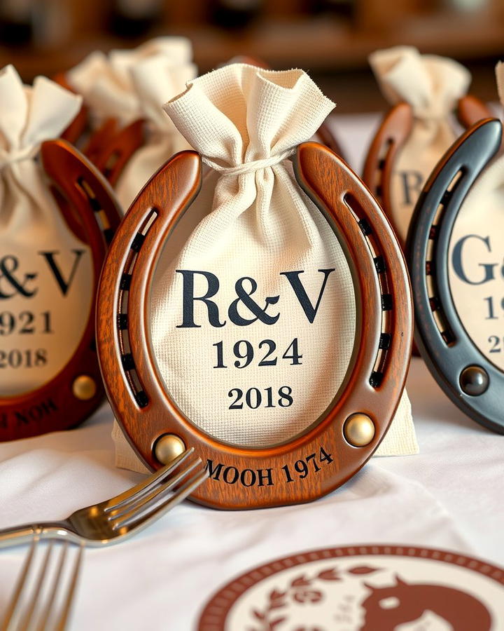 Horseshoe Wedding Favors - 25 Western Wedding Ideas