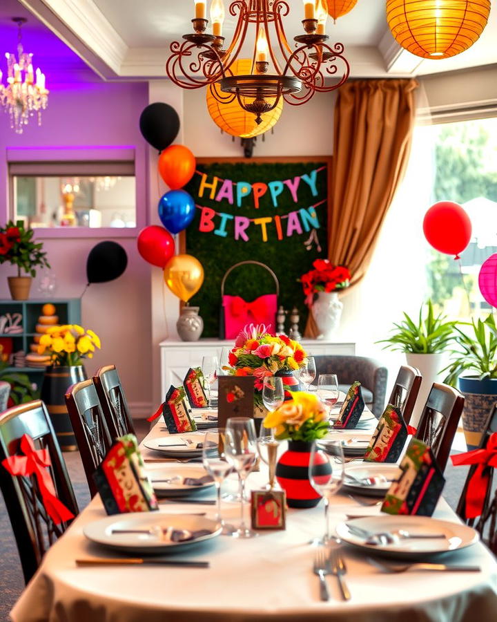 Host a Themed Dinner Party - 30 Wedding Anniversary Ideas