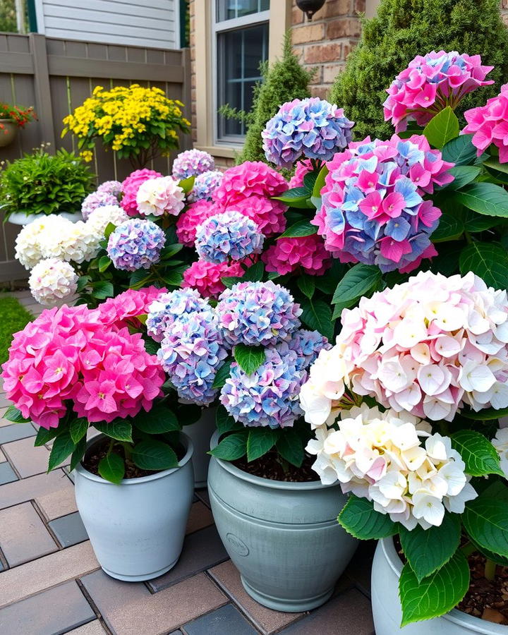 Hydrangeas for Seasonal Blooms - 25 Patio Plants