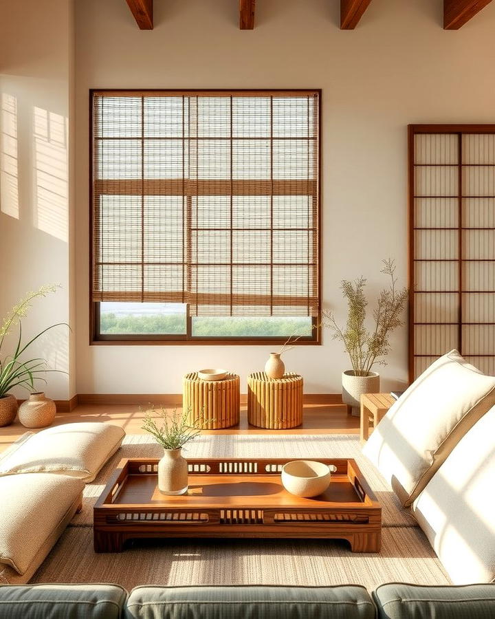 Incorporating Bamboo Elements - 30 Wabi Sabi Interior Design Ideas