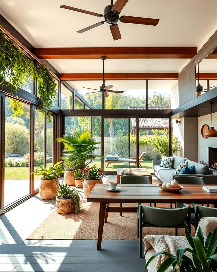 Indoor Outdoor Connection - 25 Spanish Modern Interior Design Ideas