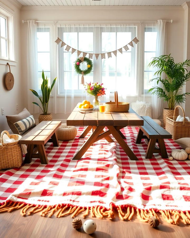 Indoor Picnic Area - 25 Morning Room Ideas