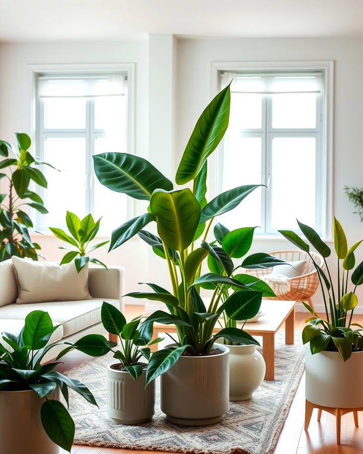 Indoor Plants for Freshness - 25 Scandinavian Interior Design Ideas