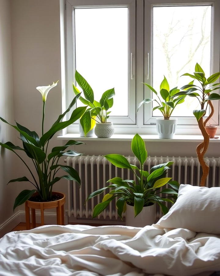 Indoor Plants for a Natural Touch - 25 Zen Bedroom Ideas