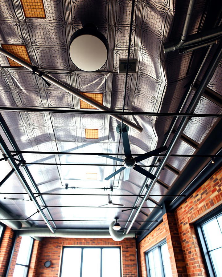 Industrial Edge for Lofts - 25 Tin Ceiling