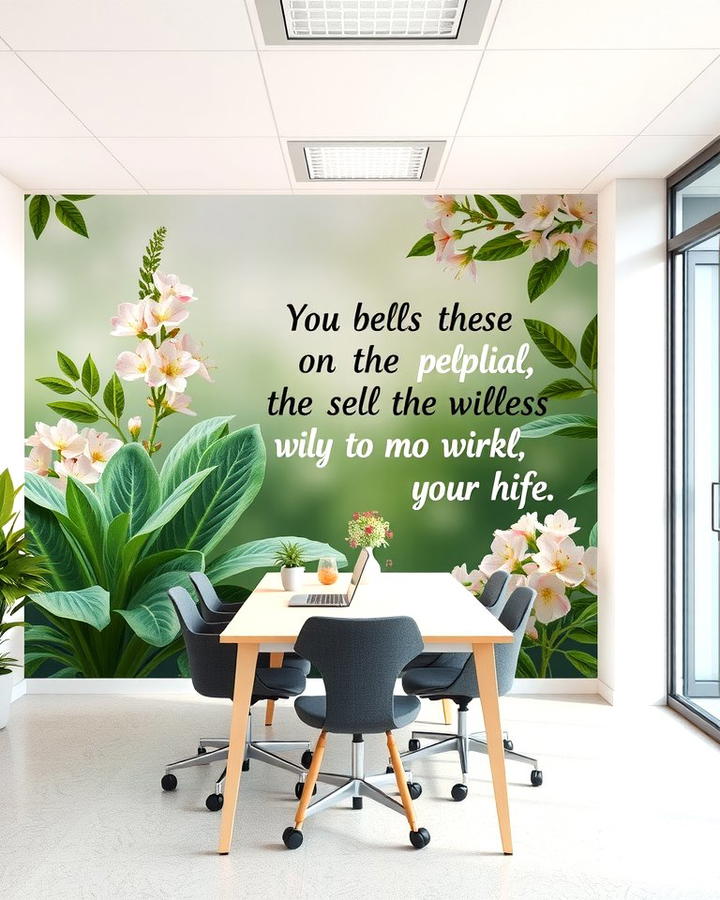 Inspirational Nature Quotes - 25 Office Wall Murals