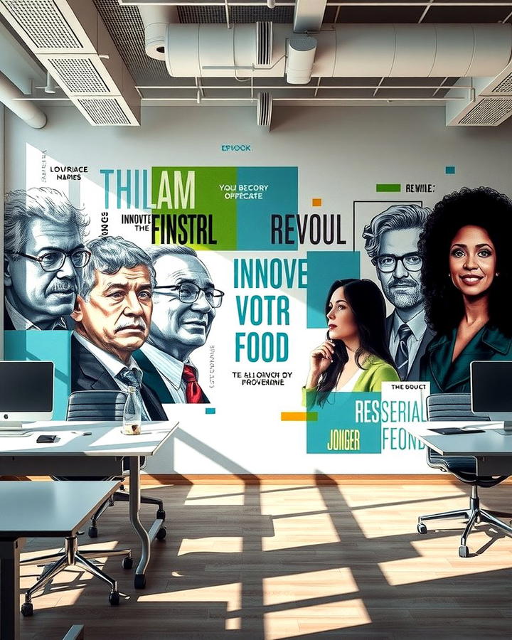 Inspirational People Portraits - 25 Office Wall Murals