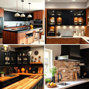 Inspiring Black and Brown Kitchen Ideas for a Bold Look