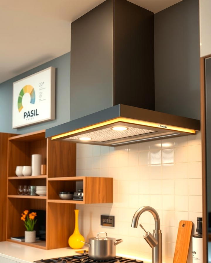 Integrated Lighting Range Hoods - 25 Range Hood Ideas