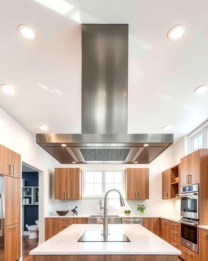 Island Range Hood - 25 Range Hood Ideas