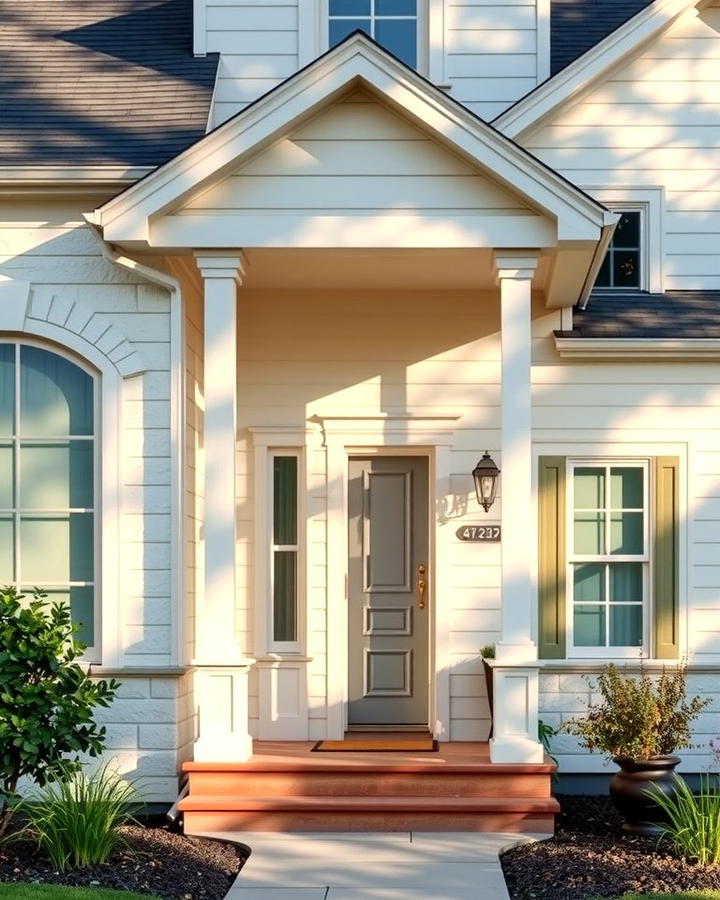 Ivory Mist - 25 Off-white Paint Colors for Home Exteriors