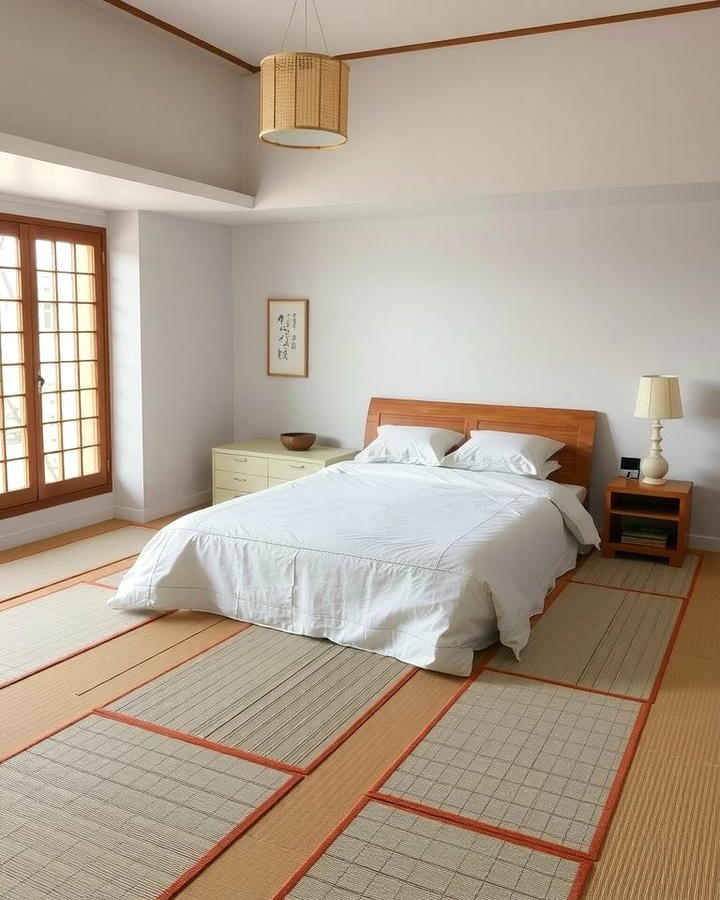 Japanese Inspired Tatami Mats - 25 Zen Bedroom Ideas