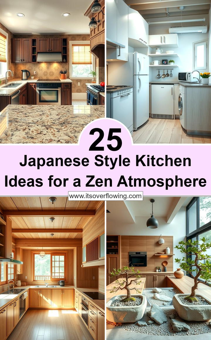 Japanese Style Kitchen Ideas for a Zen Atmosphere