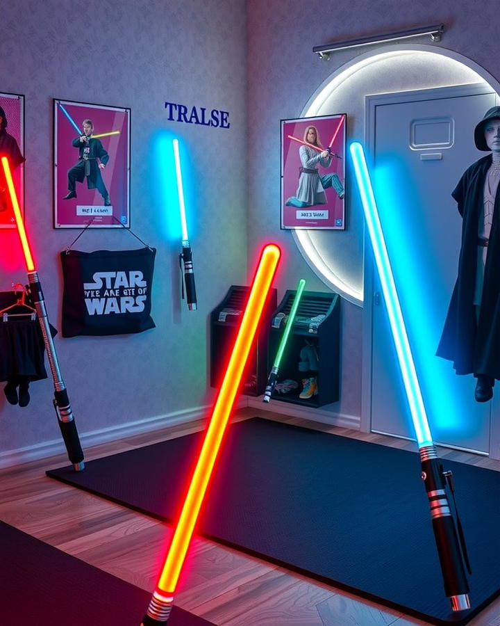 Jedi Training Corner - 25 Star Wars Room Ideas