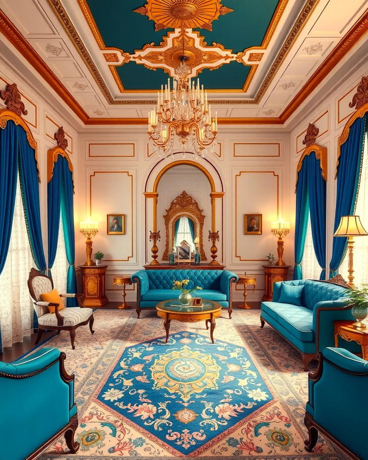 Jewel Toned Accents - 25 Princess Room Ideas