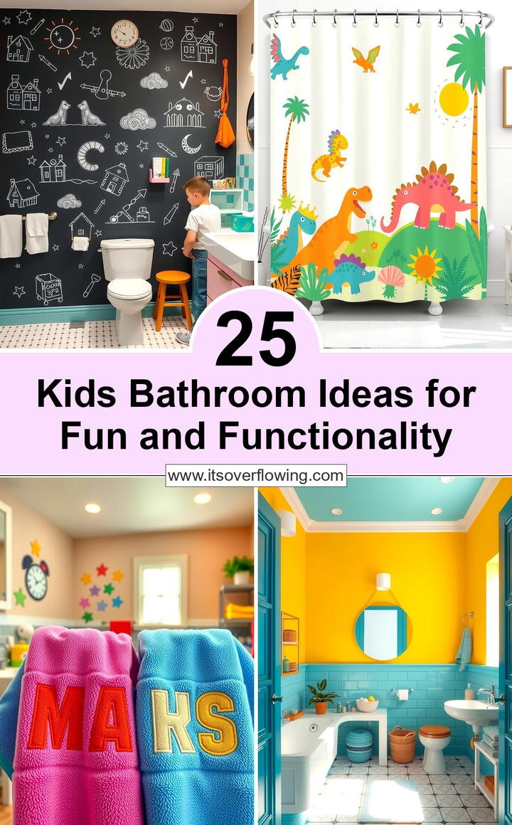 Kids Bathroom Ideas for Fun and Functionality