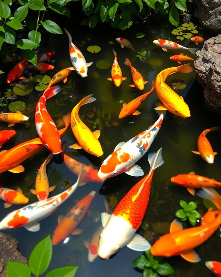 Koi Fish Habitat - 25 Pond Landscaping Ideas