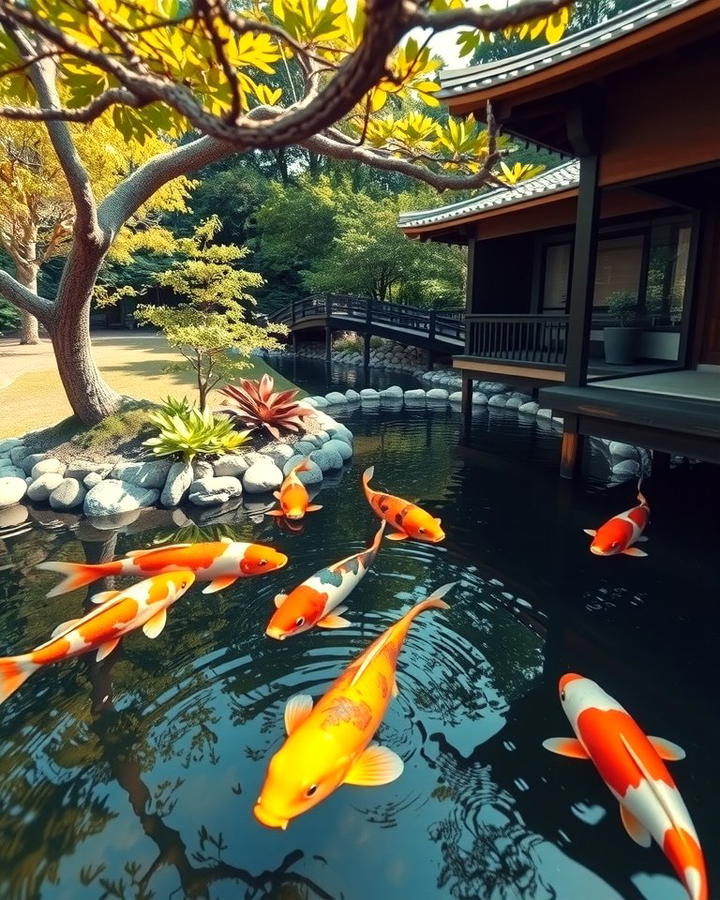 Koi Ponds - 25 Zen Garden Ideas