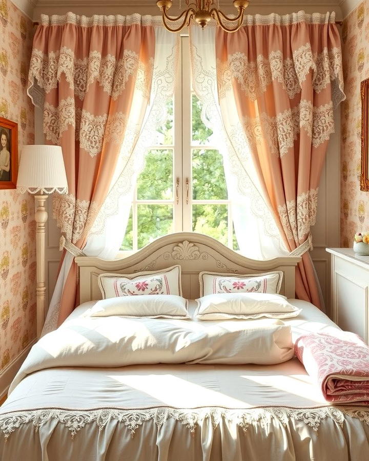 Lace Accents - 25 Victorian Bedroom Ideas