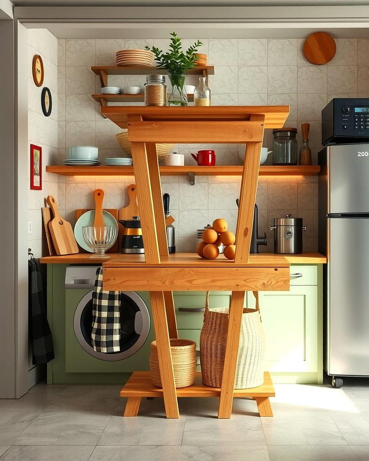 Ladder Style Table - 25 Small Kitchen Table Ideas