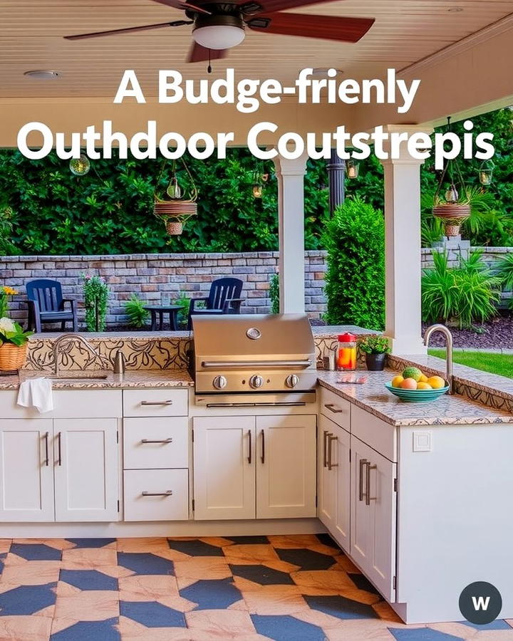 Laminate Countertops - 25 Types of Outdoor Kitchen Countertops