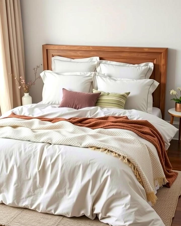 Layered Bedding Designs - 25 Pottery Barn Bedroom Ideas