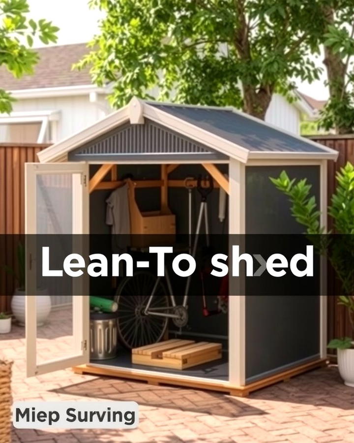 Lean To Shed - 25 wood shed ideas