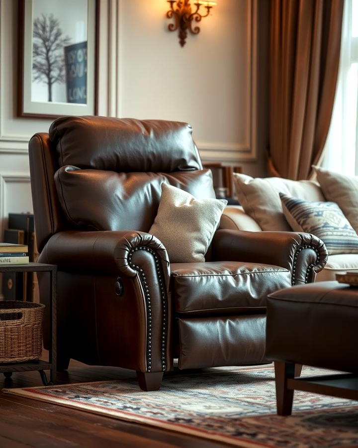 Leather Recliners - 30 Living Room Furniture Ideas