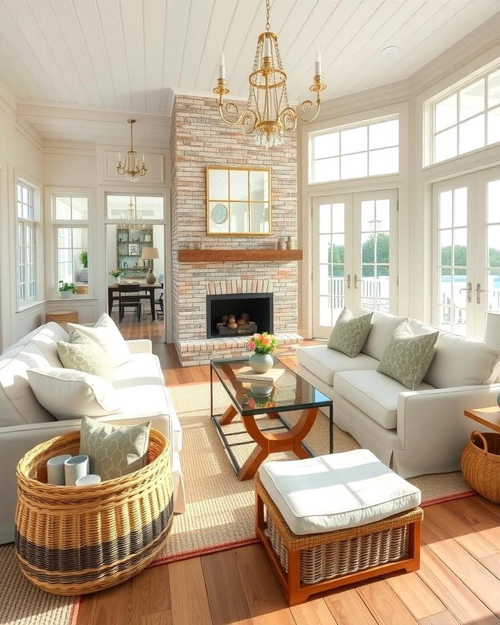 Light Filled Spaces - 30 Hamptons Living Room Ideas