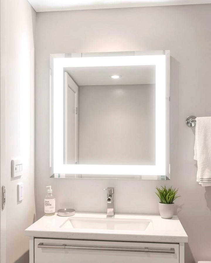 Lighted Vanity Mirrors - 25 Teen Bathroom Ideas