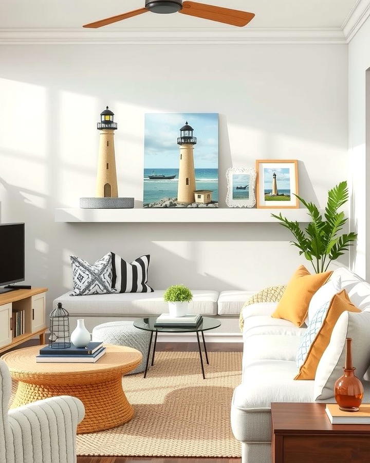 Lighthouse Decor Elements - 25 Nautical Decor Ideas