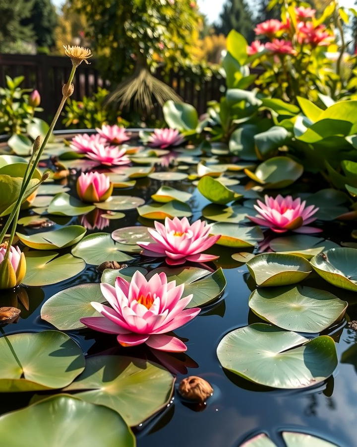 Lily Pad Gardens - 25 Pond Landscaping Ideas