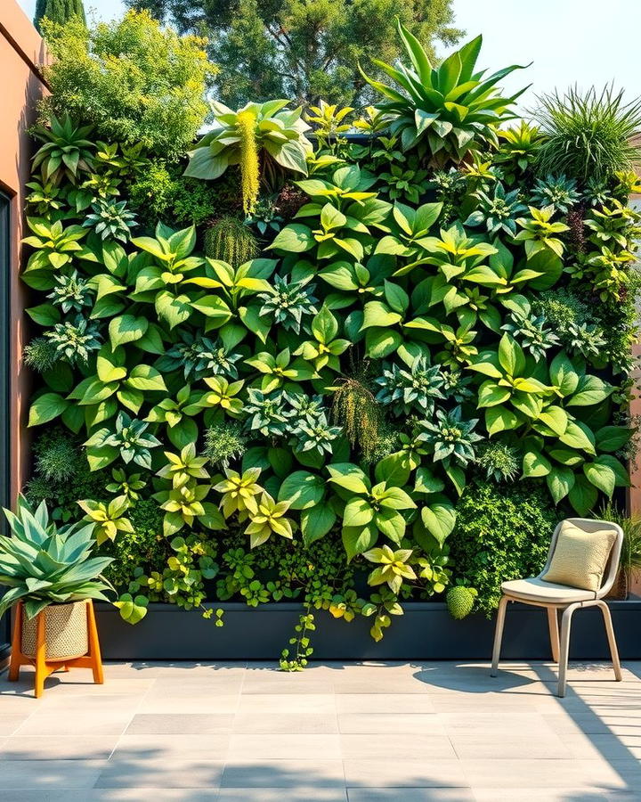 Living Green Walls - 25 Patio Wall Ideas