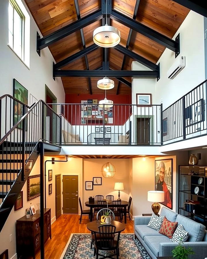 Loft Spaces - 25 Townhouse Interior Design Ideas