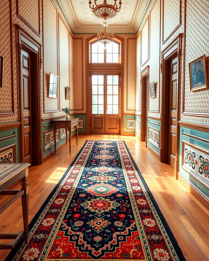 Long Runner Rugs - 25 Victorian Hallway Ideas