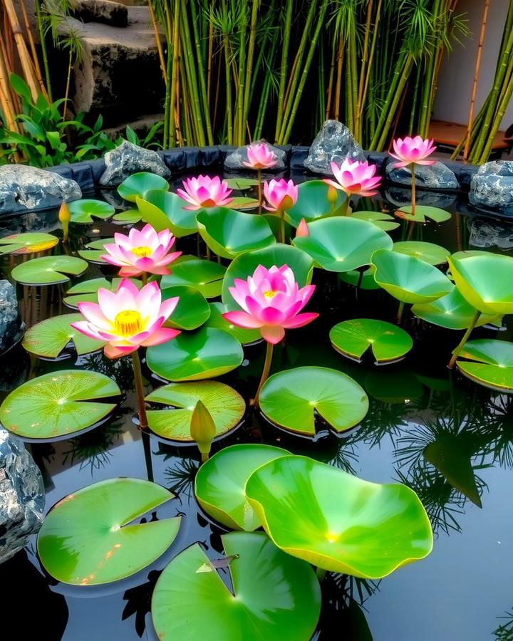 Lotus Pond Beauty - 30 Asian Landscaping Ideas